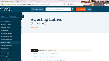 Adjusting Entries