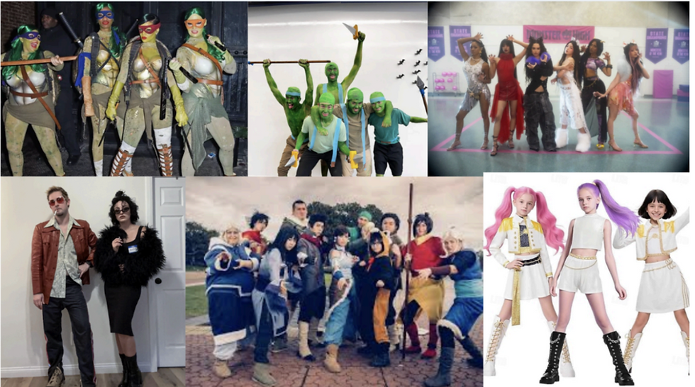 Kpop Demon Hunters Costume, Teenage Mutant Ninja Turtles, Shop these Frightful & Fashionable Dolls by u/waycoolkid420, @ohkehhh, u/[i_artemis_i]