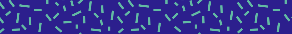 Confetti Pattern Blue