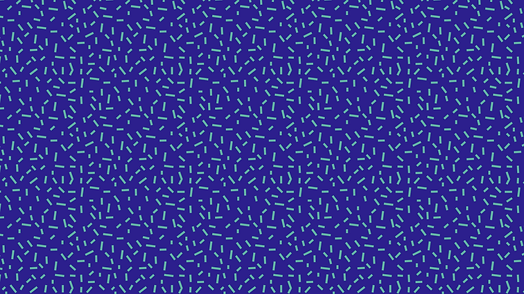 Confeti azul del modelo