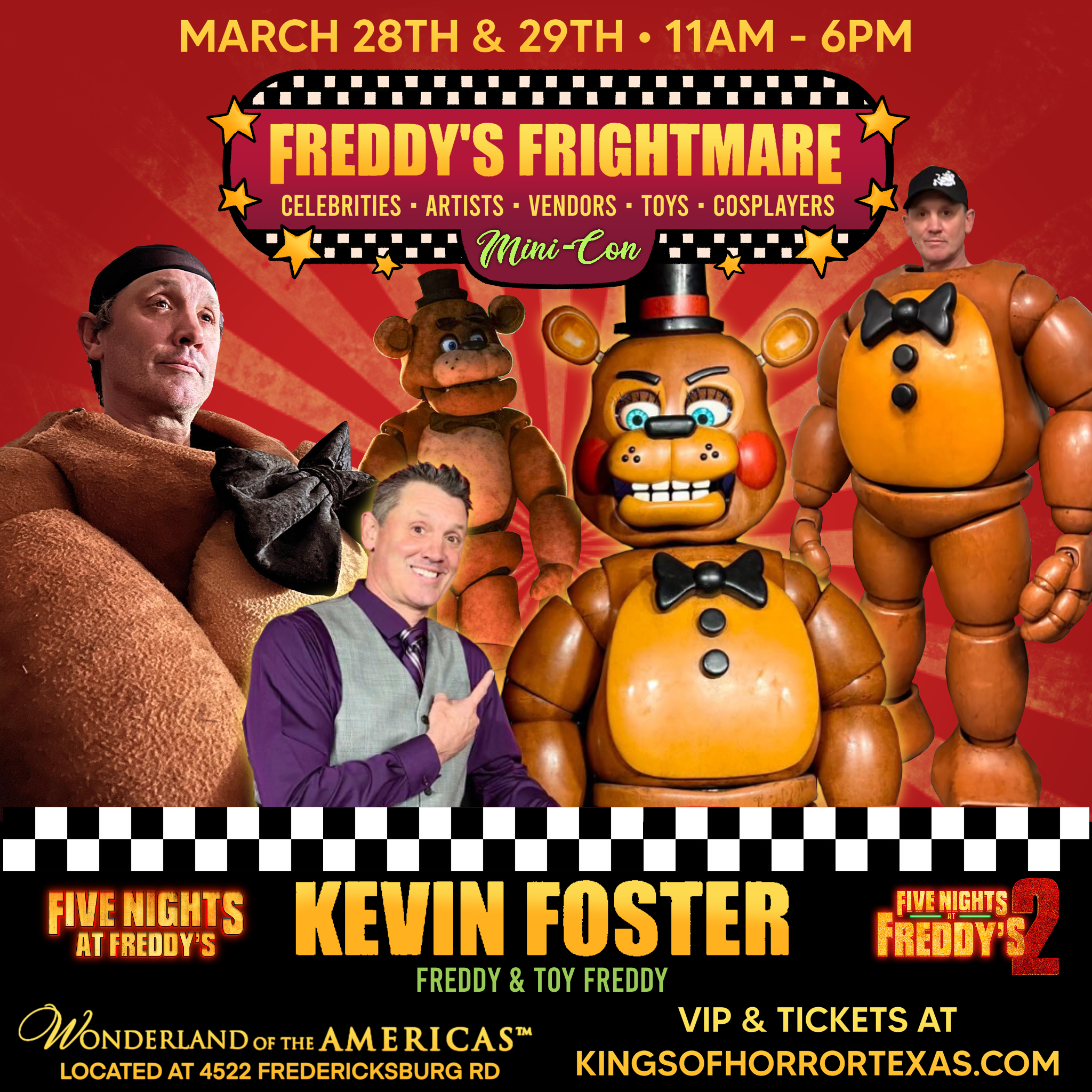 Kevin Foster Autograph with Free Selfie