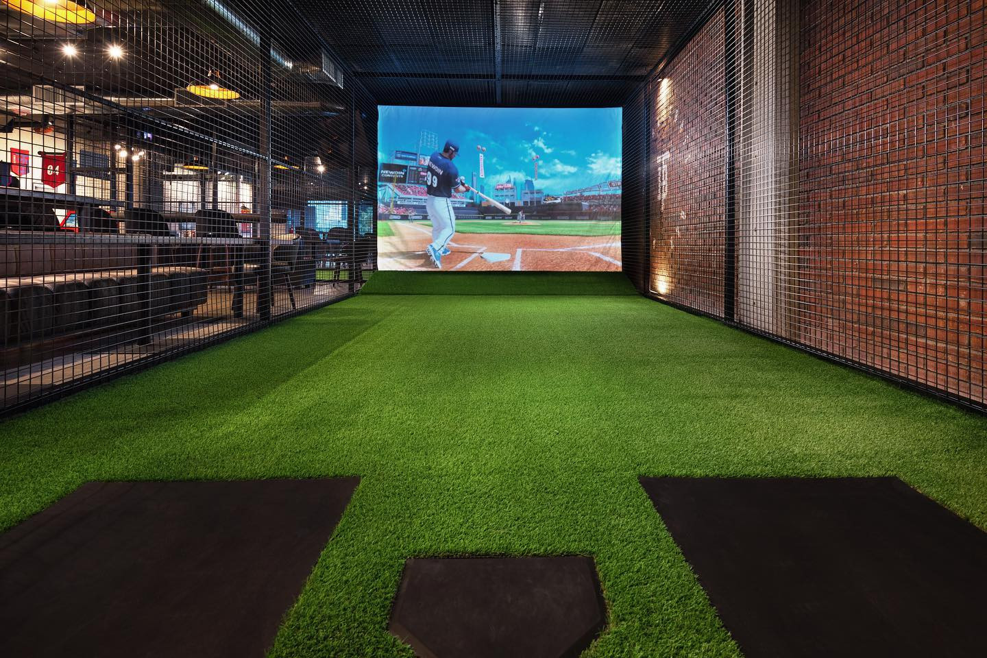 Strikezon Batbox USA Baseball Simulators