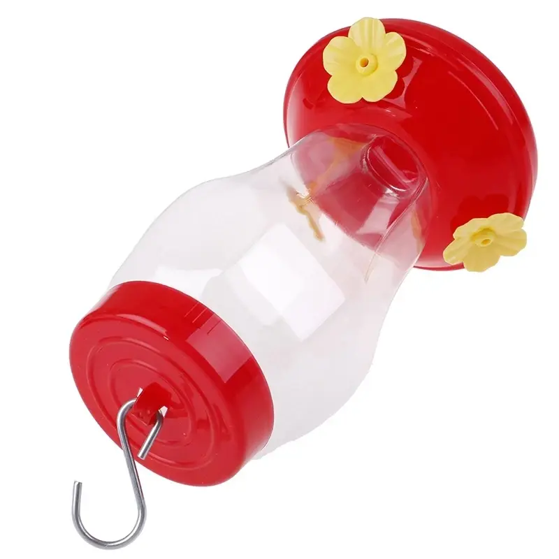 480ML Plastic Bird Water Feeder Bottle Hanging Hummingbird Feeder Garden Outdoor