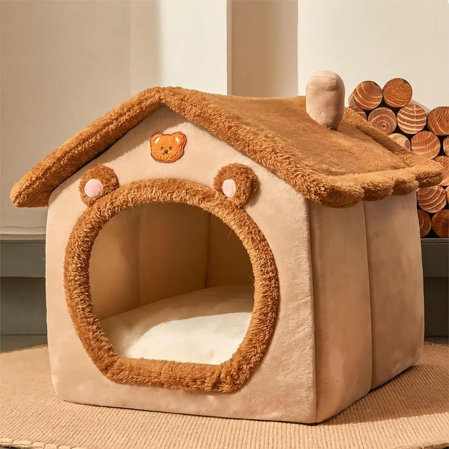 Thumbnail: Folding Houses Removable Washable Cat House Puppy Cave Sofa Four Seasons General