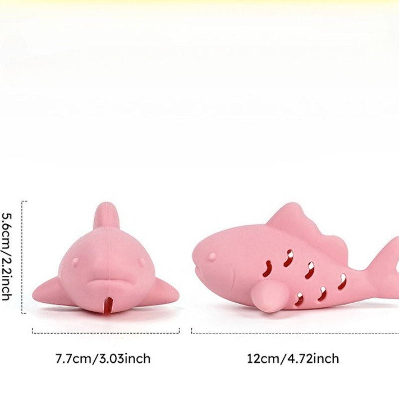 Thumbnail: Cat Interactive Chew Toy Pet Food Leakage Simulated Fish Bite-resistant Kitten T
