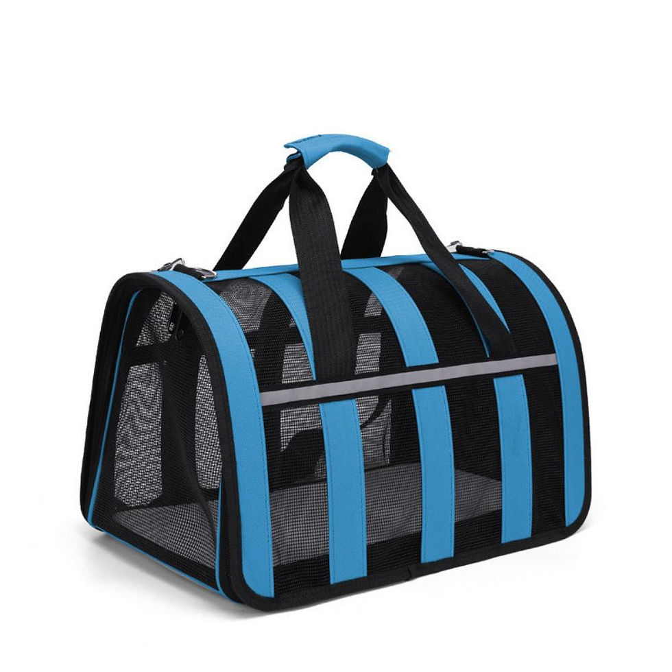 Thumbnail: New Breathable Cat outing Bag for Pet Dog, Summer Skew Straddle, Portable, Folda