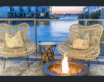 full interior design entrance balcony