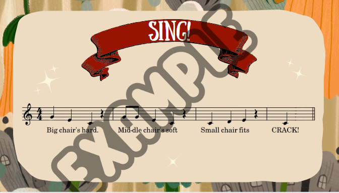 Thumbnail: Goldilocks and the Three Bears Instrument Edition