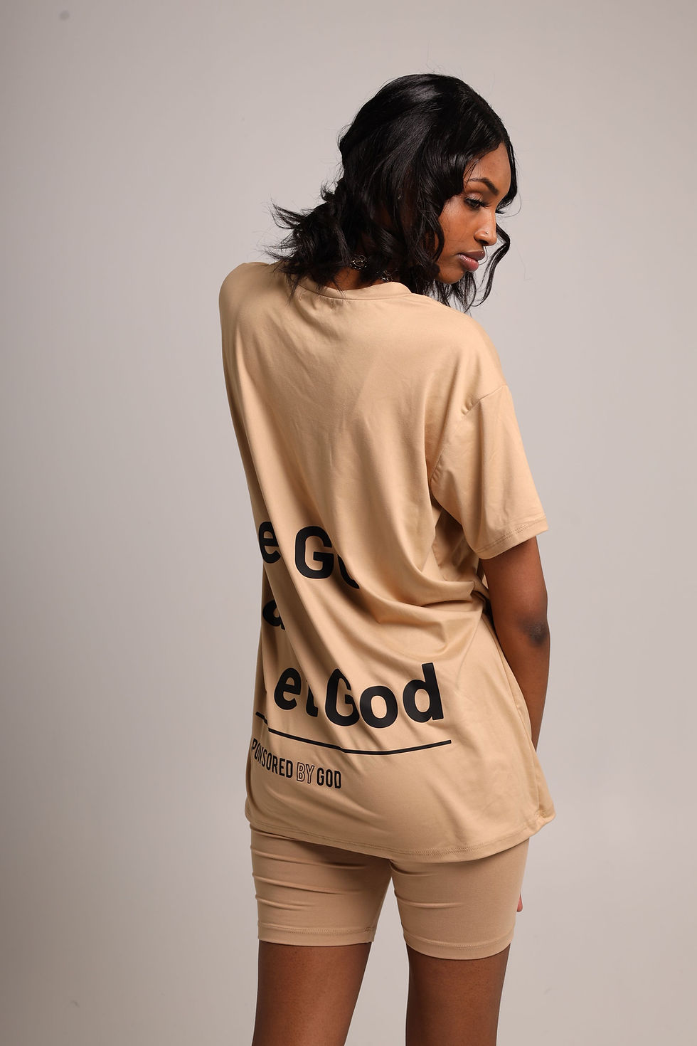 Thumbnail: SBG HSII Let Go & Let God Oversized T-Shirt