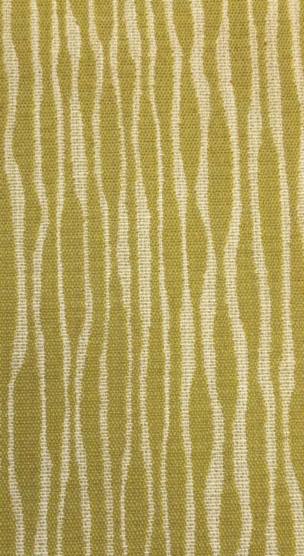 modern off white stripes on light green fabric