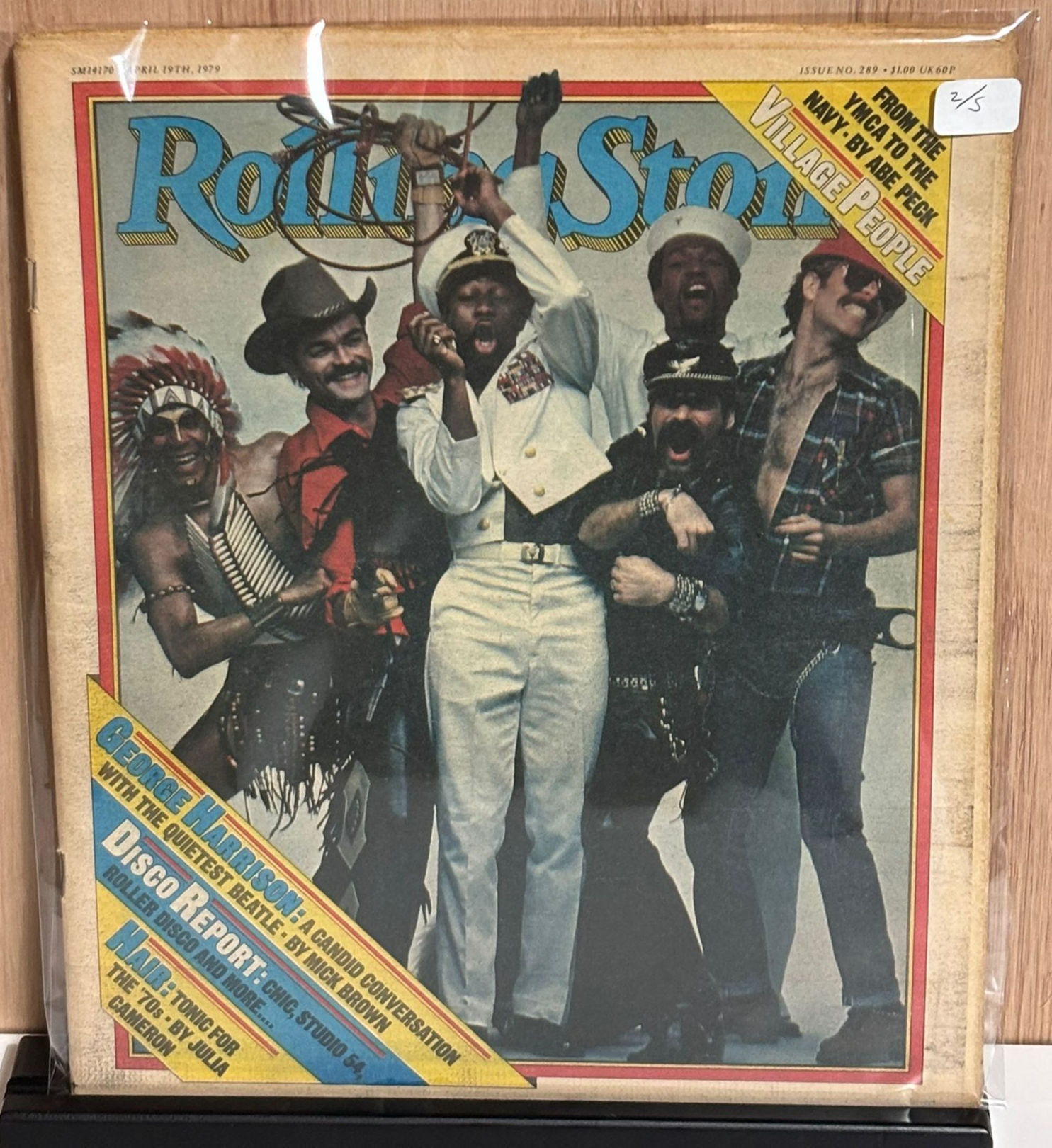 Rolling Stone Magazine - April 19, 1979 – Village People Cover - Issue No. 289
