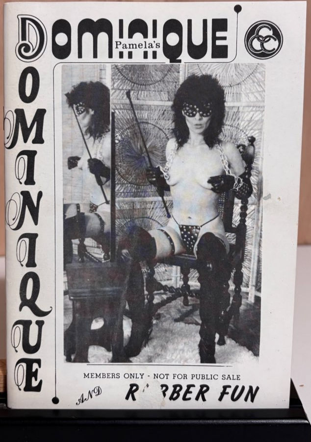 Dominique and Rubber Fun Vol 15 Issue 2 - (Bondage BDSM Private readership) Rare