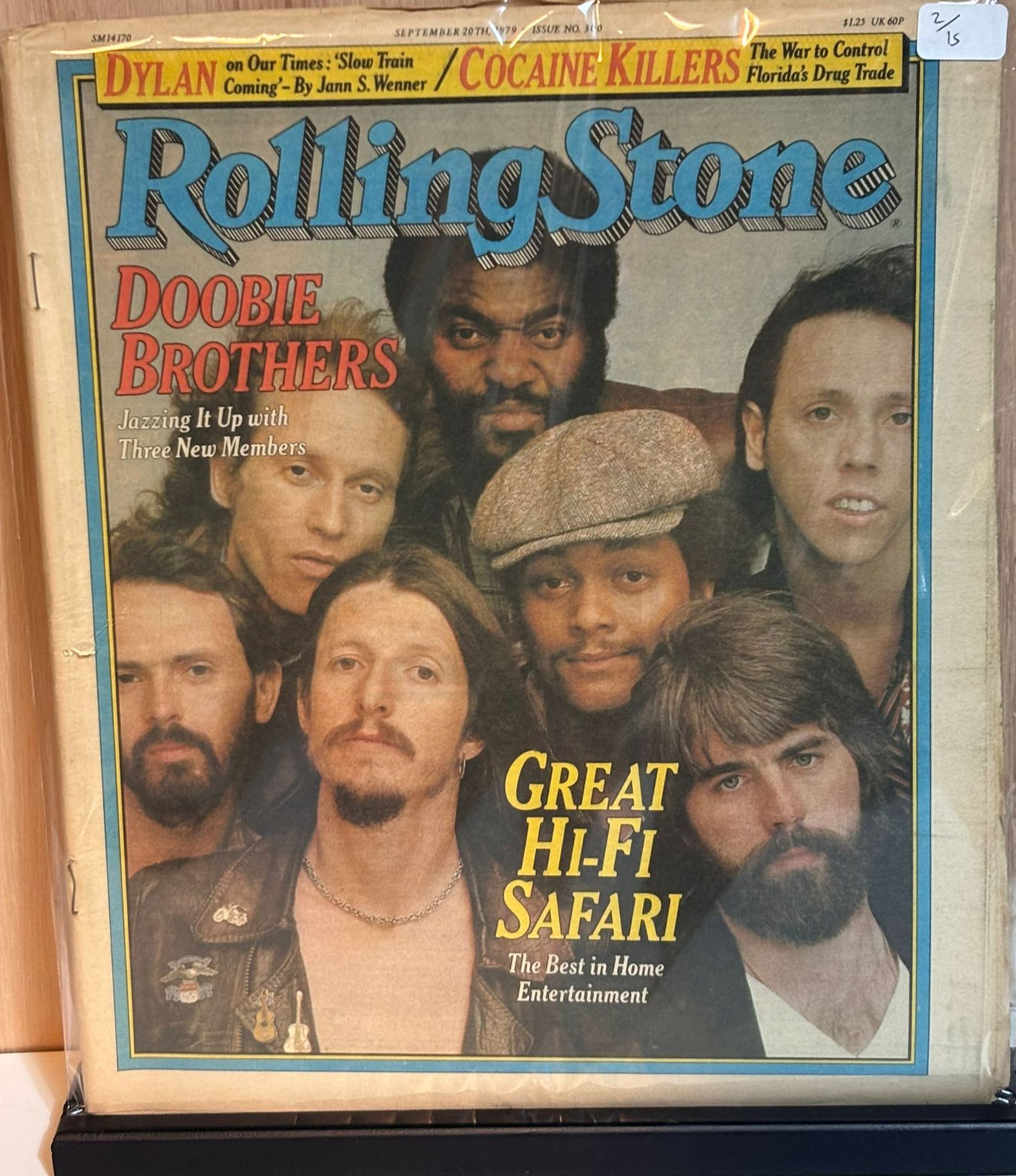 Rolling Stone Magazine - Sept 20, 1979 -The Doobie Brothers Cover -Issue No. 300