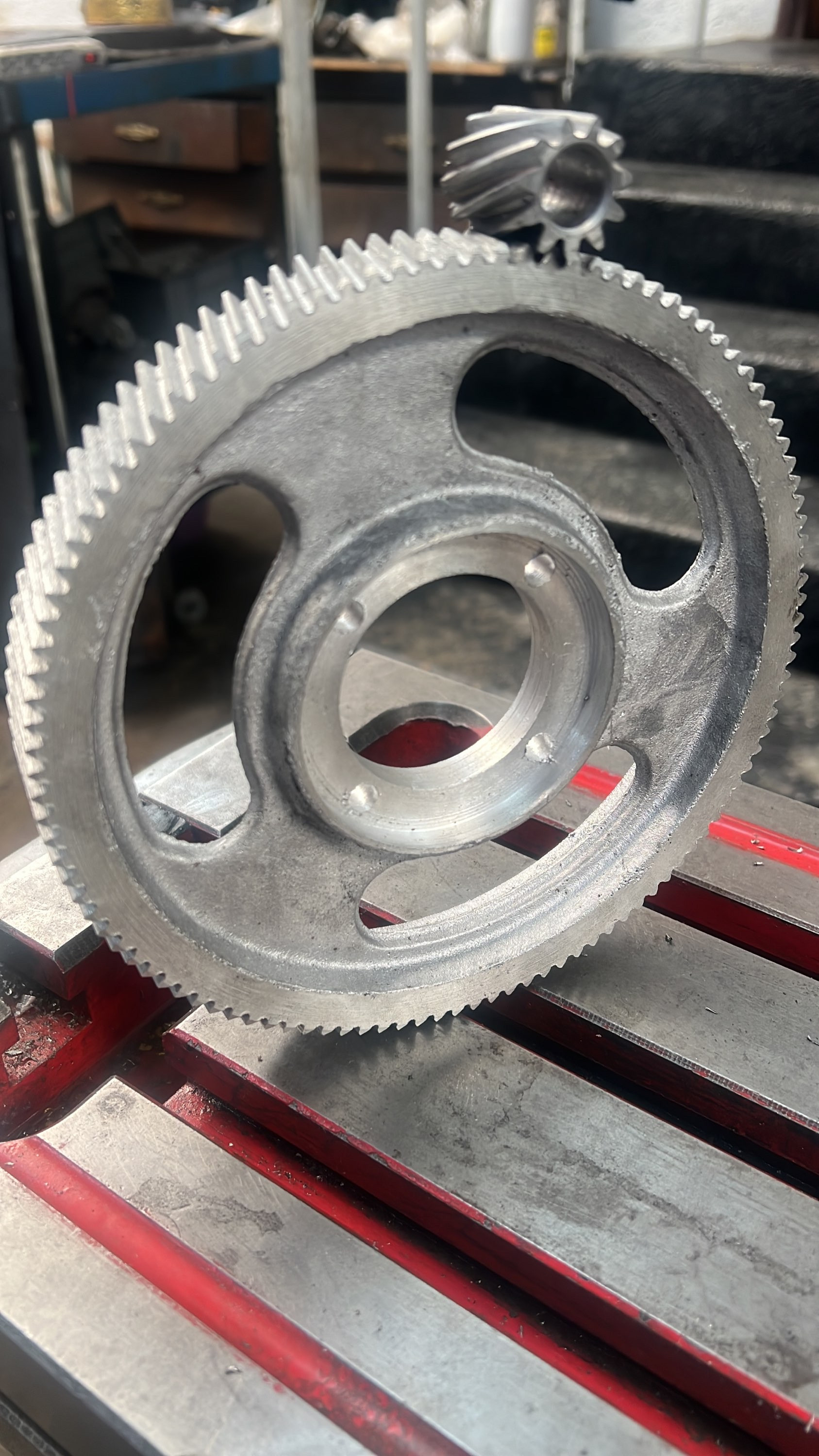 Engrane y piñón para molino Sanitary 22