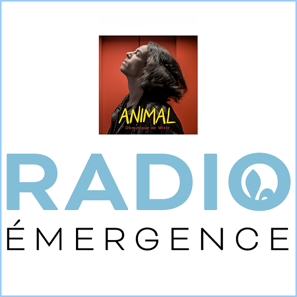 Dominique de Witte - RADIO EMERGENCE - 3e album ANIMAL - PODCAST - 6 novembre 2019 - Quebec