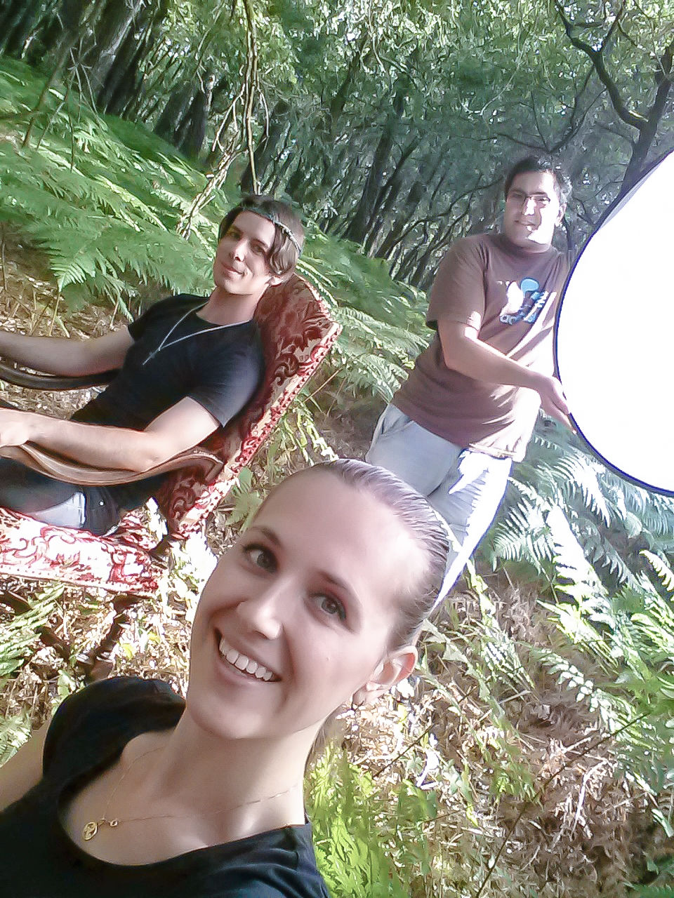 Dominique de Witte + Laurent Martinez + Viky de Witte - Tournage vidéoclip TON ETOILE - 08.08.2016