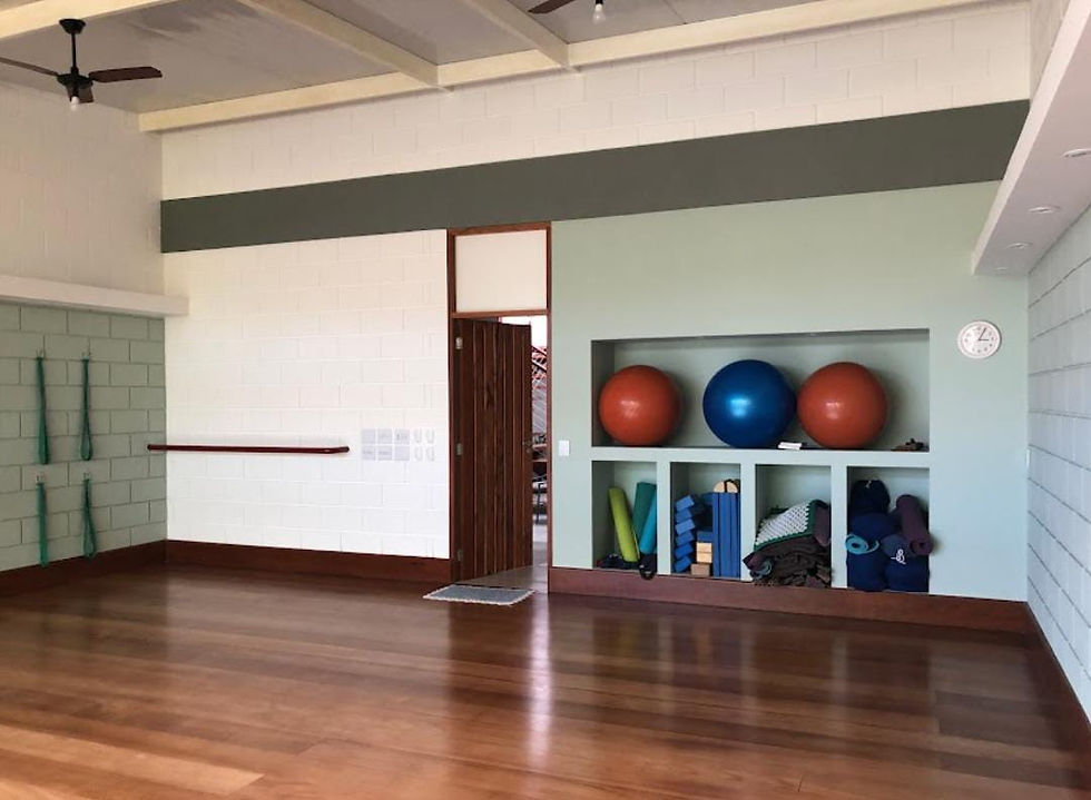 VEDA Clínica de Educação em Saúde sala de yoga ubatuba