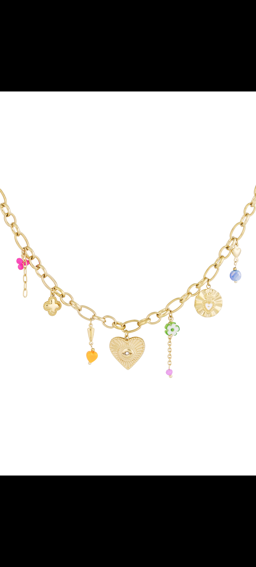 Ketting Charms // the eye of my heart