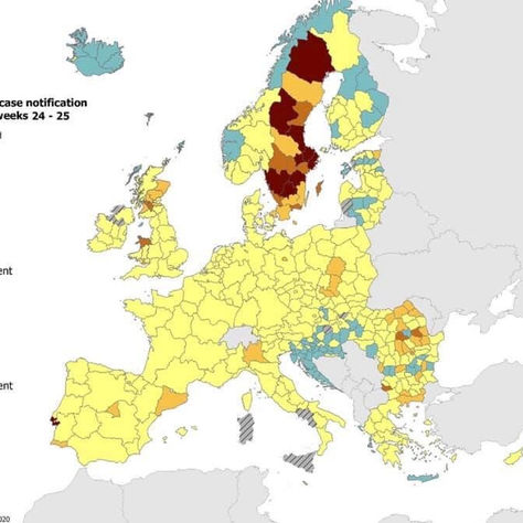 Η.Μόσιαλος: «Η εξέλιξη της πανδημίας στην Ευρώπη τις προηγούμενες 2 εβδομάδες»-Politikistoepikentro