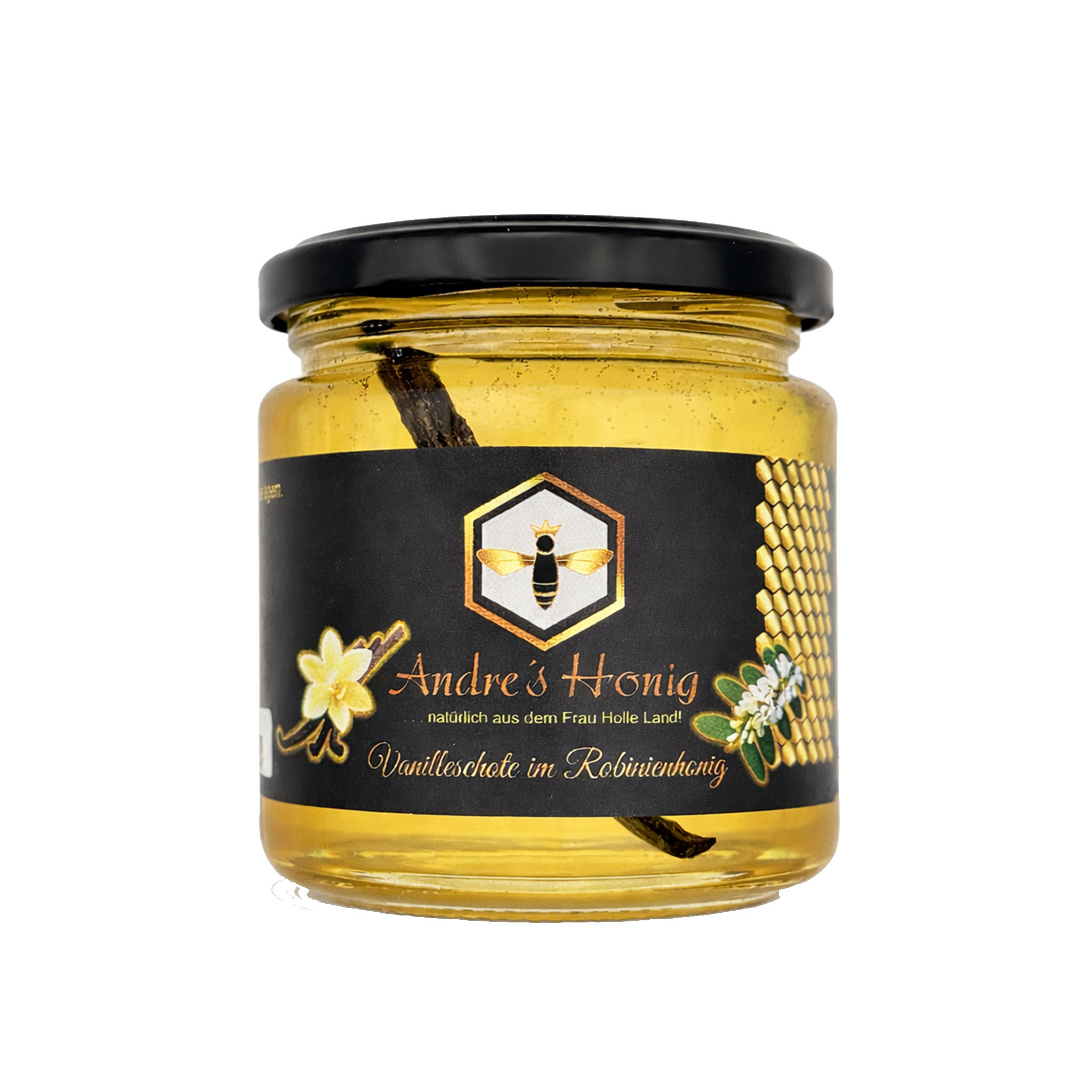 Vanilleschote im Robinienhonig (250g)