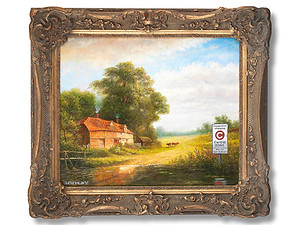 Banksy b 1974, Congestion Charge (2004) est. 1,200,000- 1,800,000.jpg
