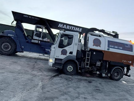 Yorks Sweeper Hire Ltd – Keeping Sites Clean for Frosts Garden Centre, Maritime, David Lloyd Gym & More!