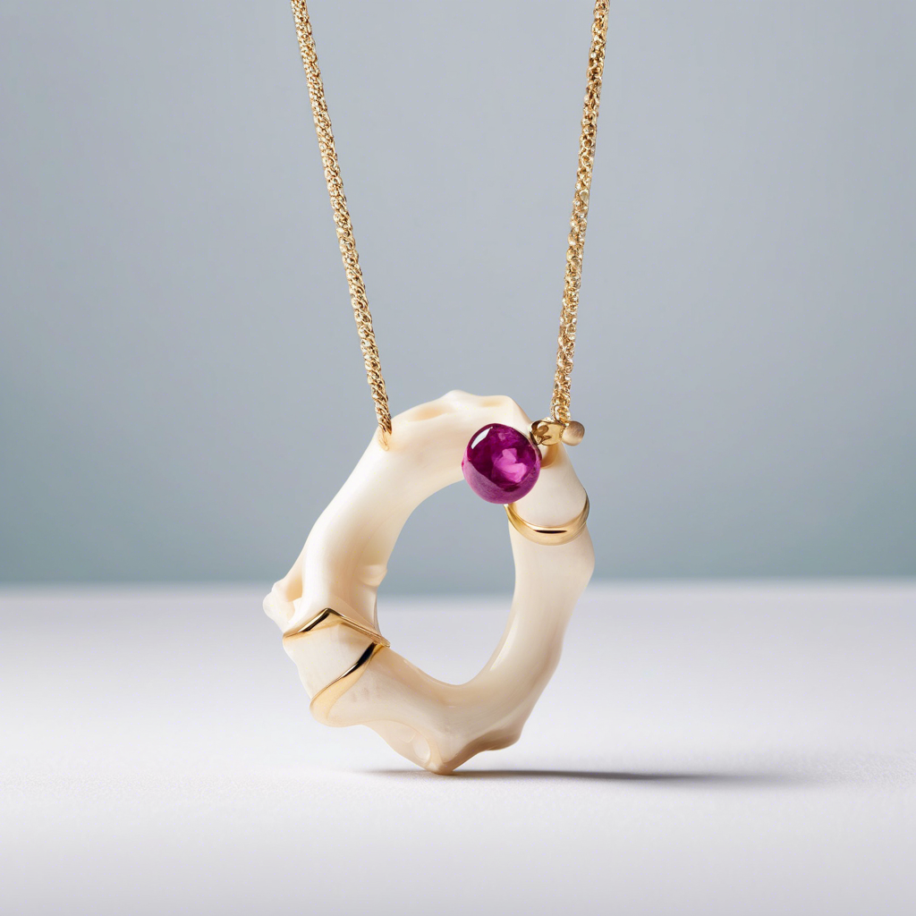 Bone Pendant Necklace