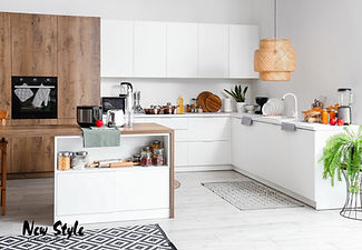 White-kitchen-brown-cabinet-no-pull-out-dining-table-2
