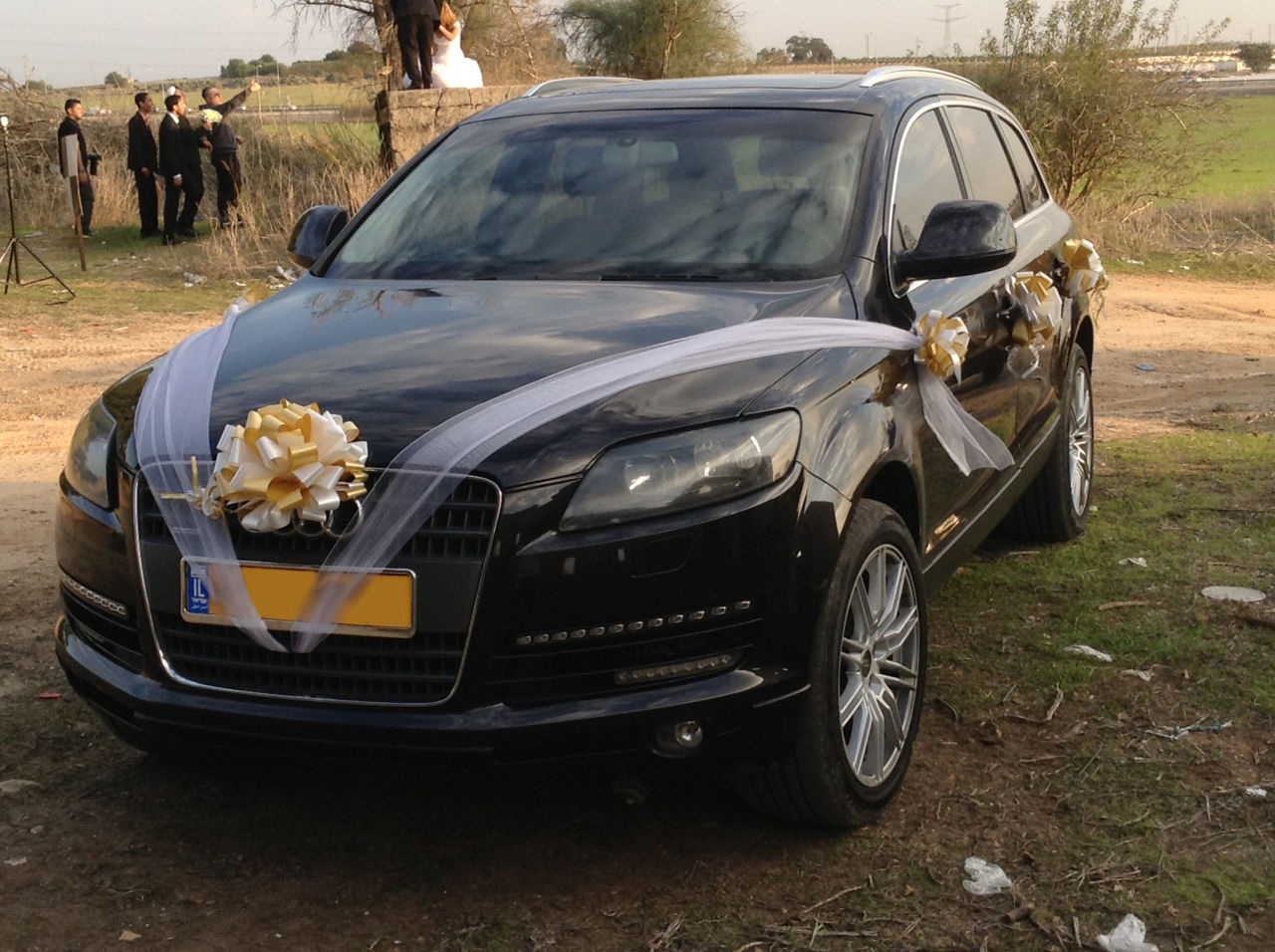 קישוט רכב לחתונה | מס' 8