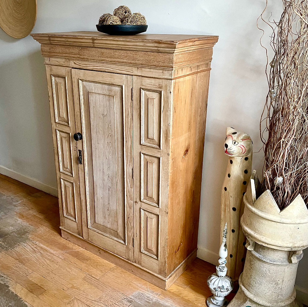 Thumbnail: Antique Pine Victorian Housekeeper's Larder Cupboard