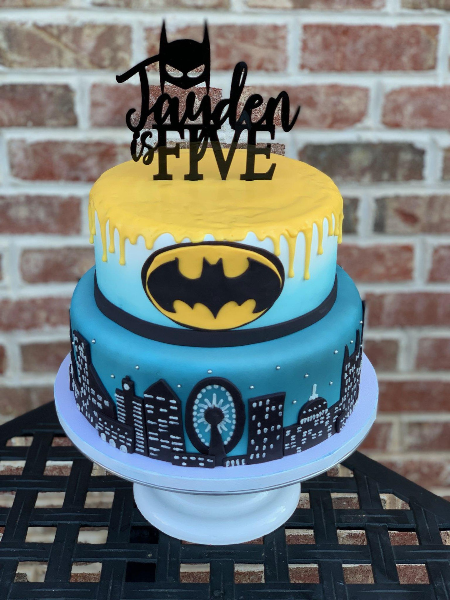 2T Batman with custom topper