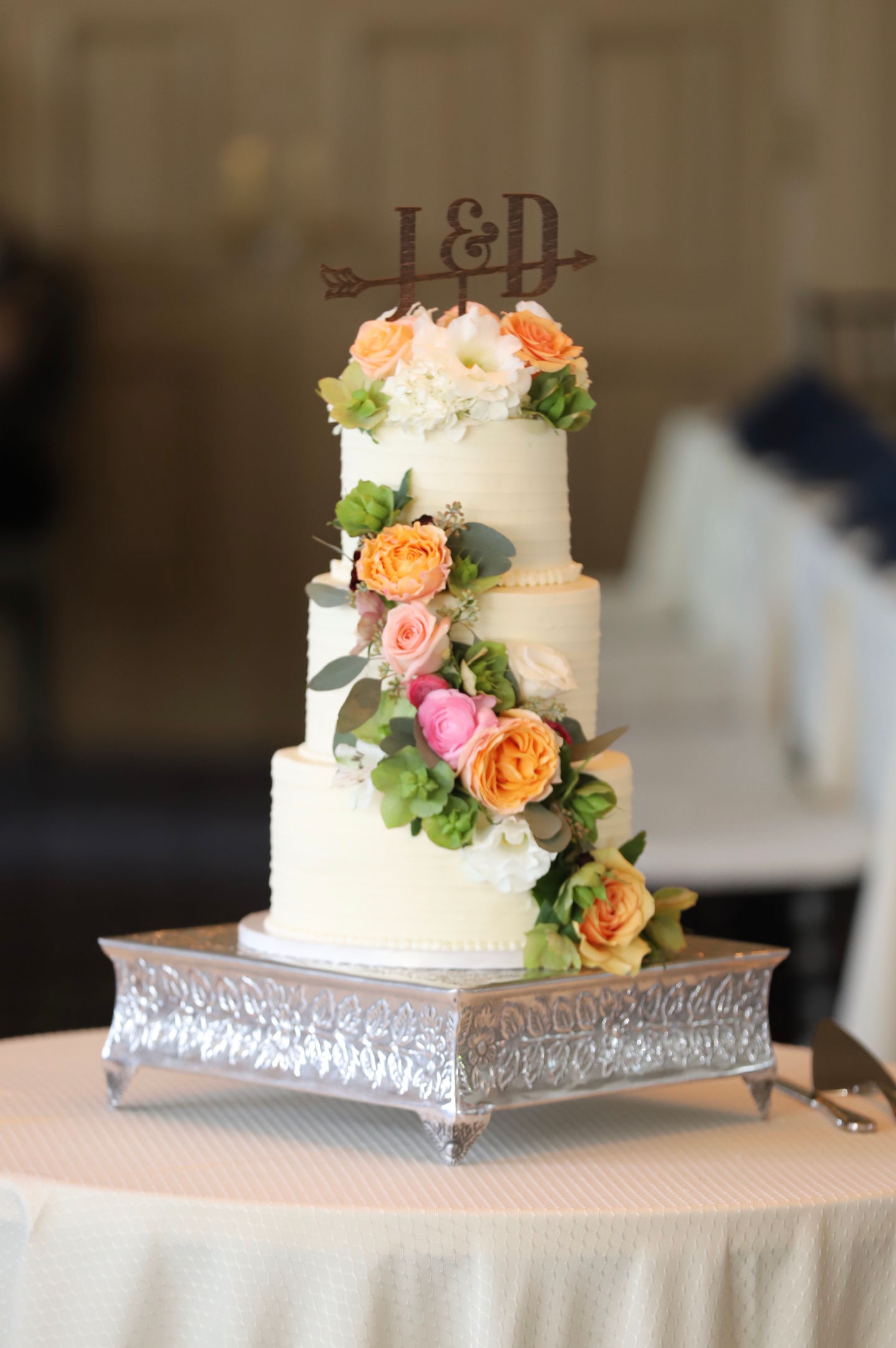 3T Horizontal texture fresh flowers