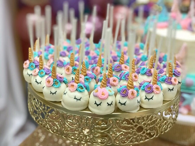 Unicorn Cake Pops