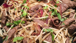Boeuf sauté à l'aigre doux