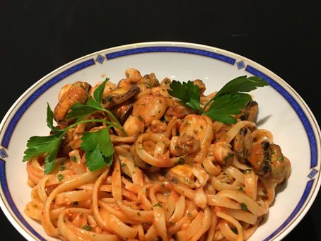 Linguinis ai frutti di mare
