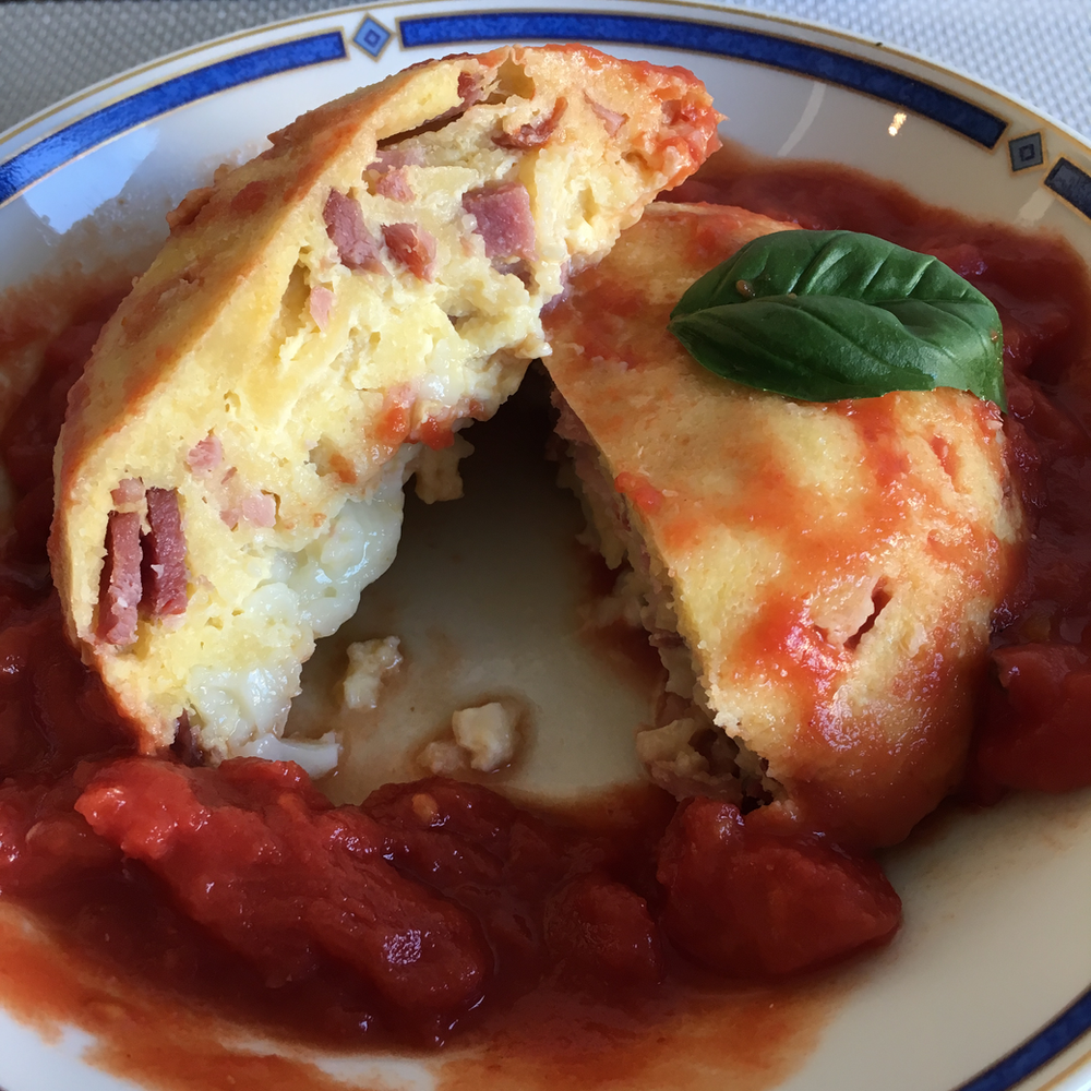 Bowlcake Semoule Bacon Chevre