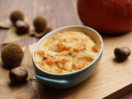 Gratin de potiron au parmesan