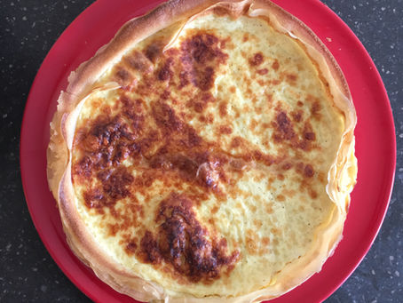 Tarte croustillante au fromage