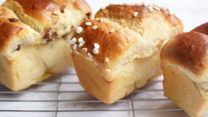 4 brioches à la fleur d'oranger ultra moelleuses type "Harry's"