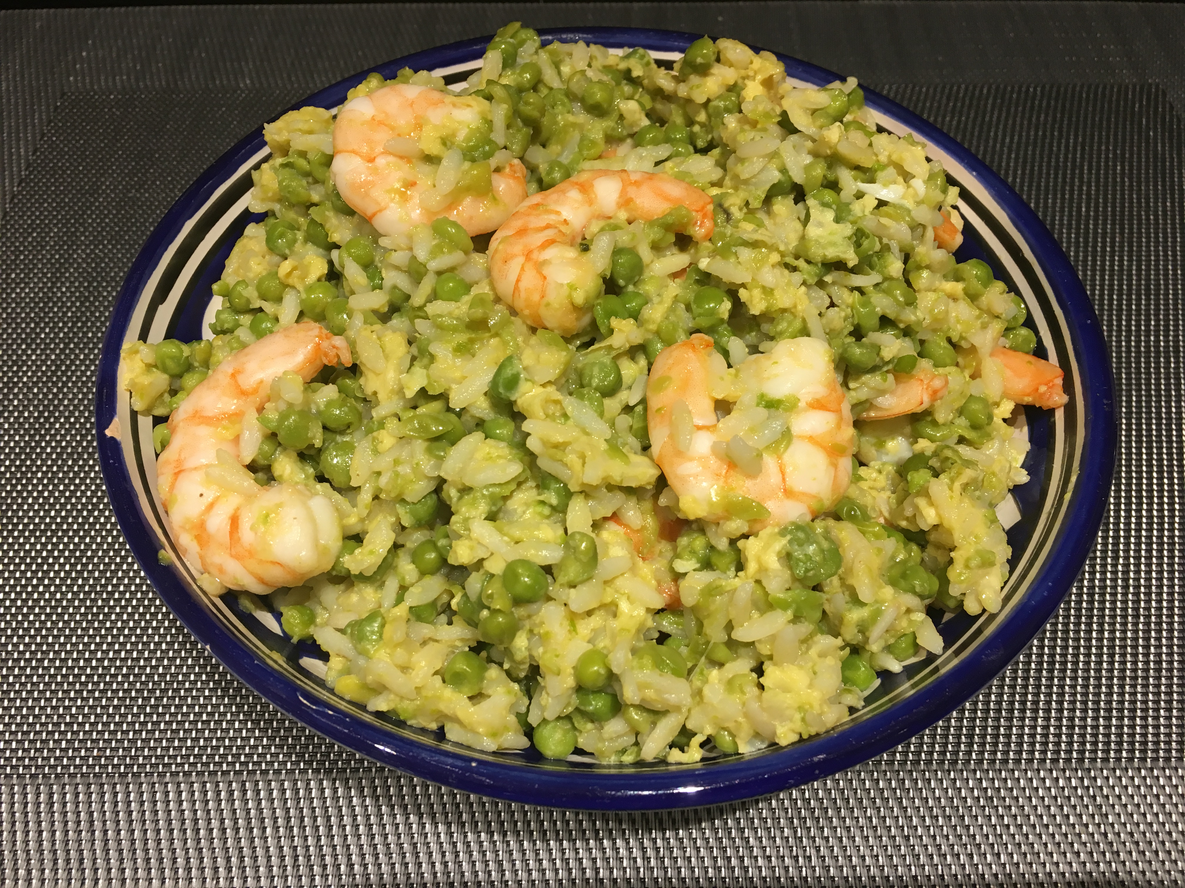 Riz Cantonnais Aux Crevettes