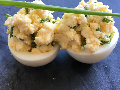 Oeuf mimosa à ma façon