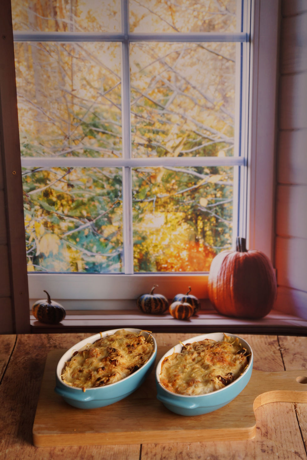 Gratin de chou-fleur et chorizo
