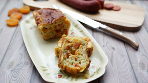 Cake au chorizo et abricots