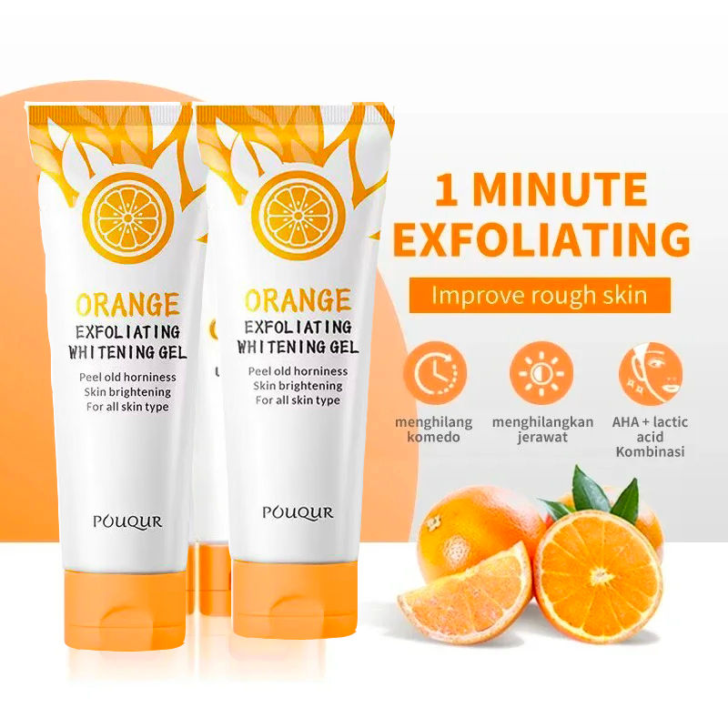 Thumbnail: Orange Exfoliating Gel Dead Spot Remover Brighten Peeling 50g Gentle Repair Scru