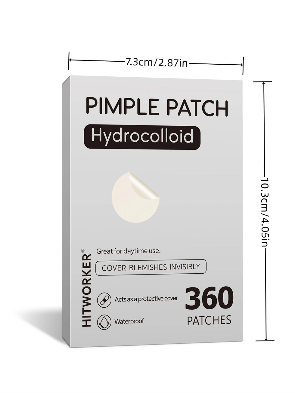 Thumbnail: 360pcs Face Acne Patch Invisible Skin Care Pimple Acne Patches Anti-inflammatory