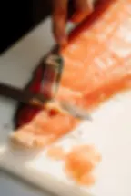 Salmone marinato - catering tre ponti