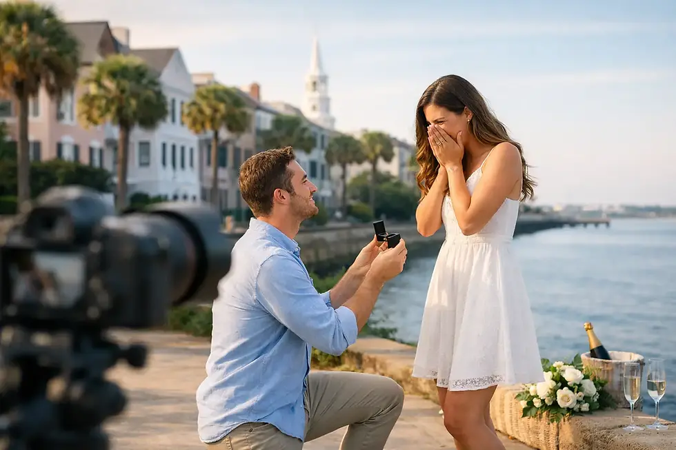 Charleston Proposal Photography Tips