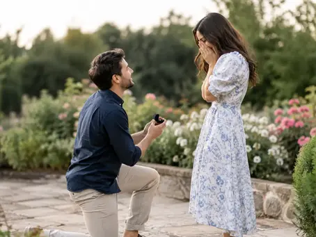 A Garden Proposal Example That Feels Personal