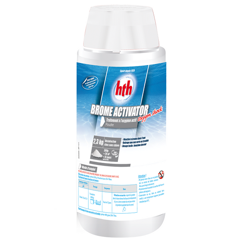 BROMINE ACTIVATOR OXYGEN SHOCK 2.3KG HTH PROFIL PISCINE