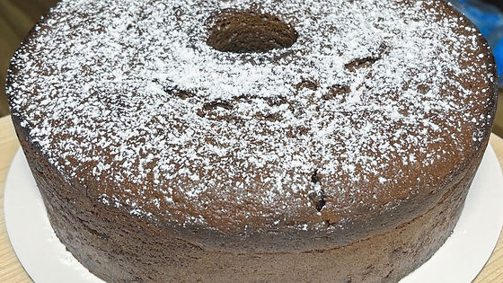 Moonlit Cocoa Chip Cake